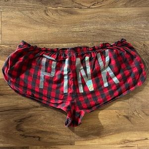 Victoria’s Secret PINK Pajama Boxers - Buffalo plaid